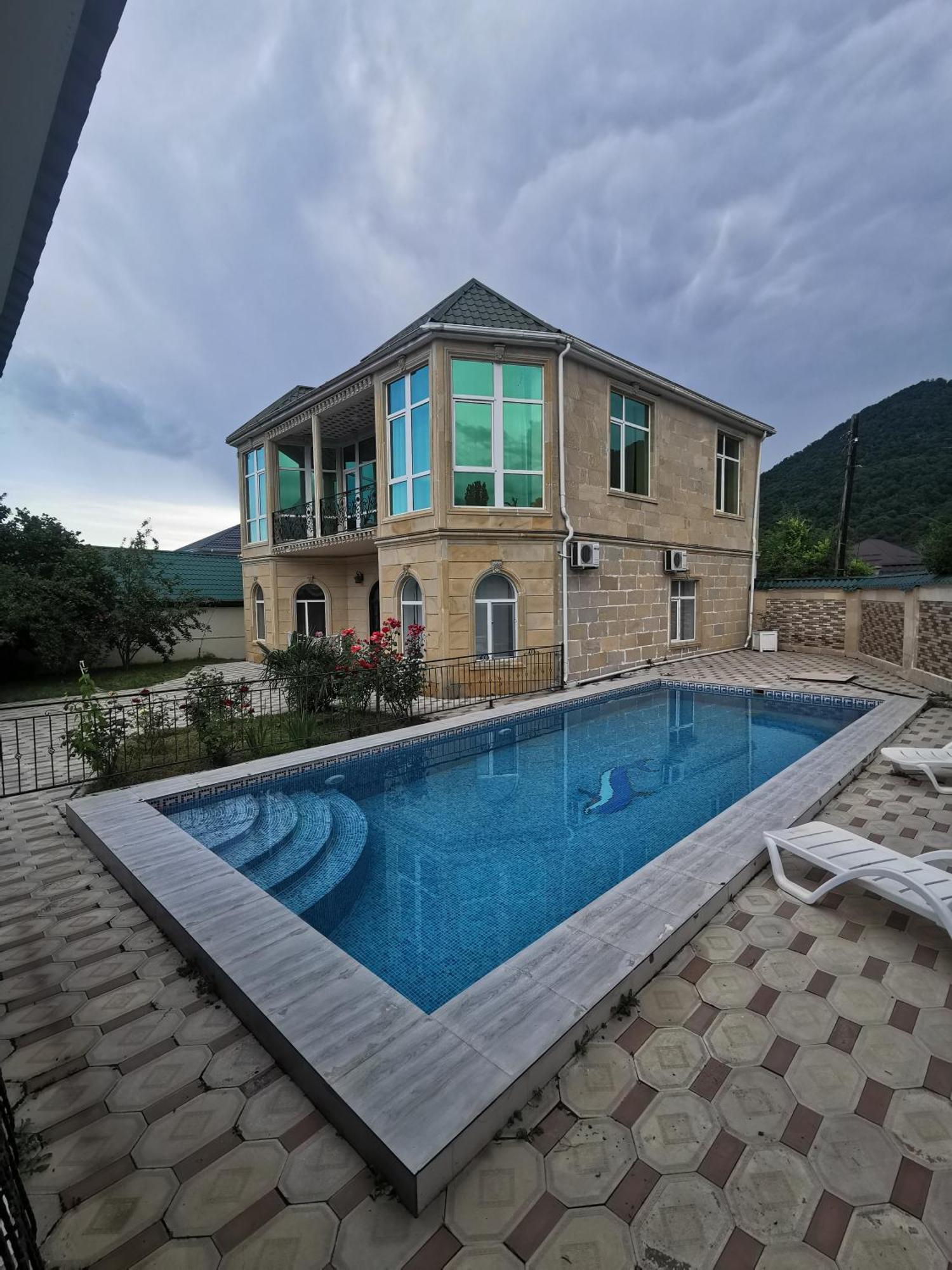 Raffles Villa With Pool Gabala Buitenkant foto